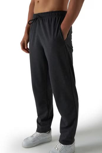 Locker geschnittene Hose mit Kordelzug