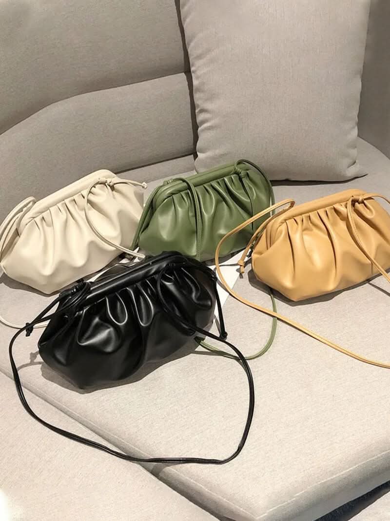 Kompakte Tasche mit Tunnelzugverschluss