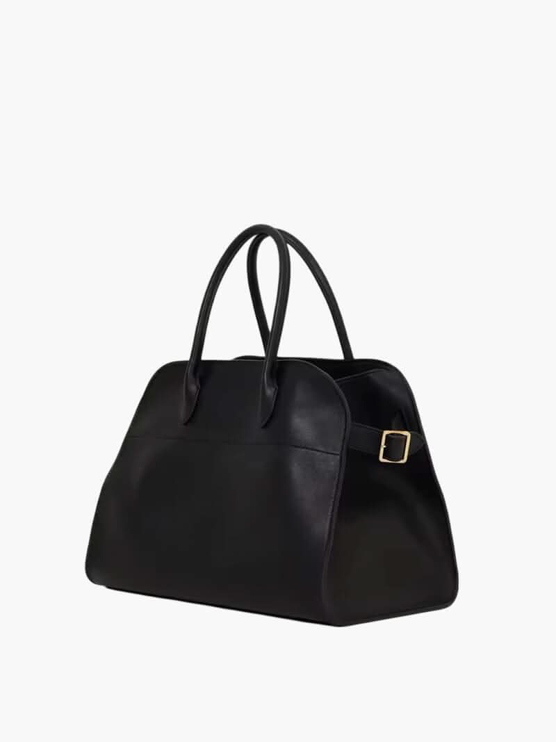 Große Handtasche mit Henkeln und Struktur-Oberfläche