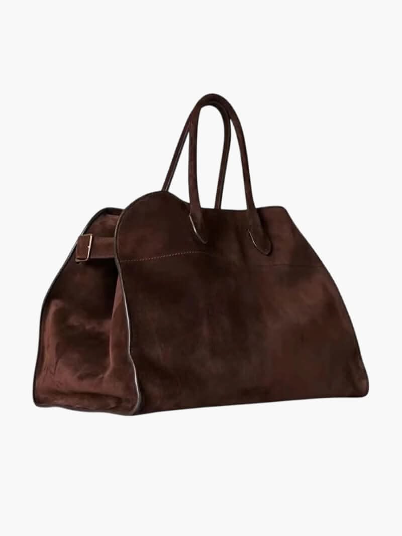 Große Handtasche mit Henkeln und Struktur-Oberfläche