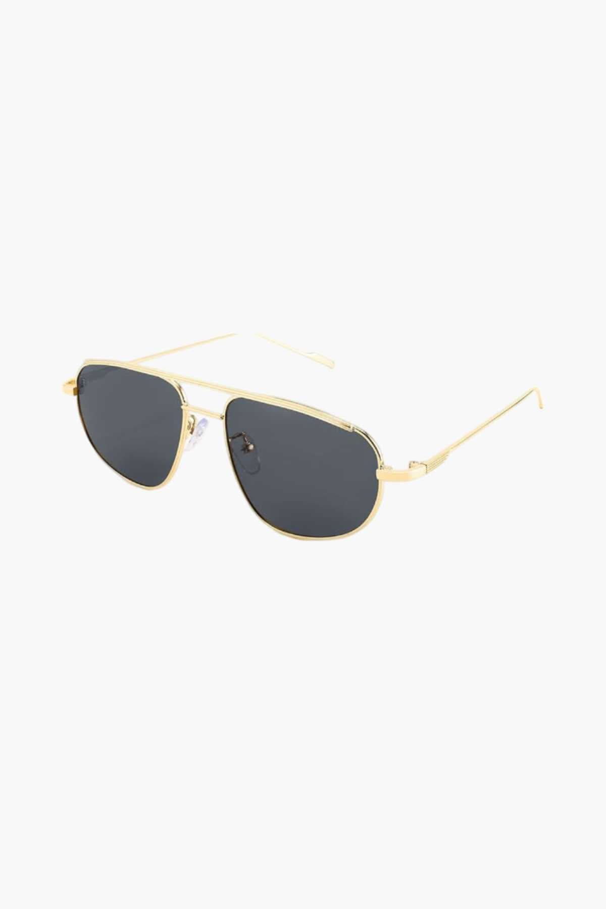 Sonnenbrille im Aviator-Stil mit Metallrahmen