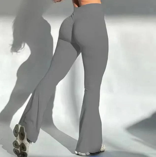 Ausgestellte Hose mit elastischem Bund