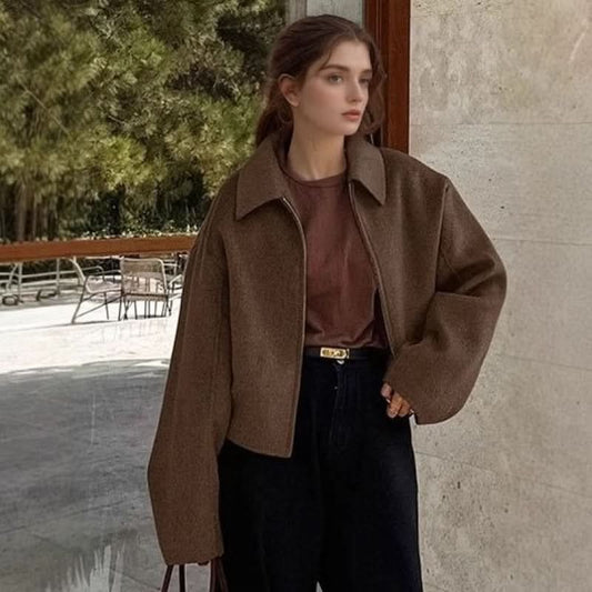 Damen Jacke mit Kragen
