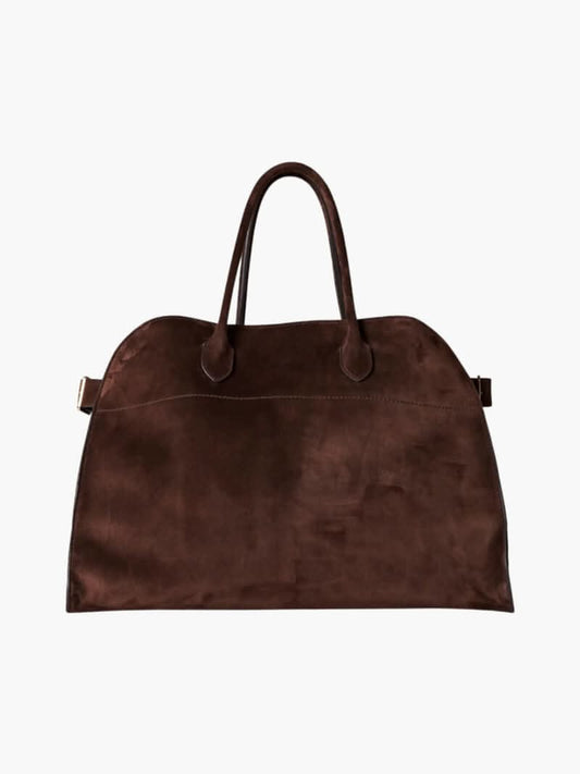 Große Handtasche mit Henkeln und Struktur-Oberfläche